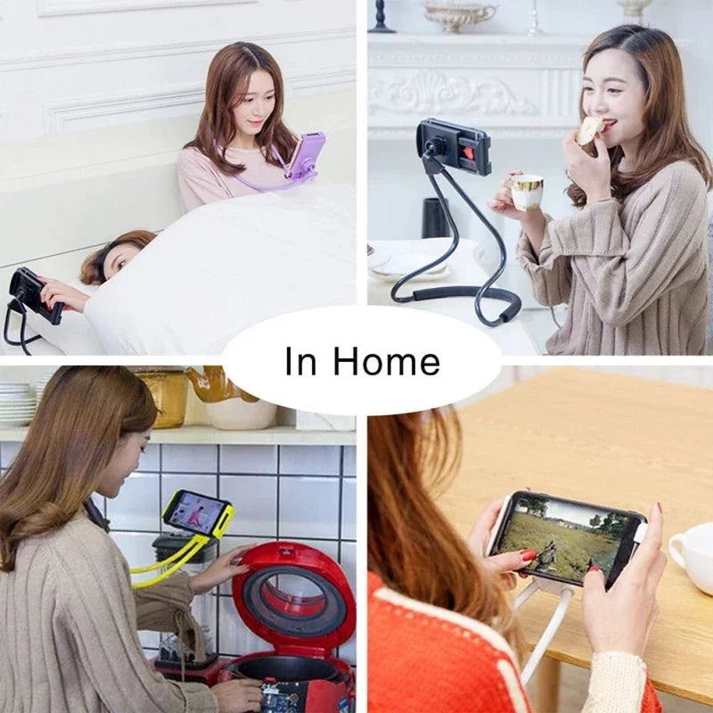 NeckEase™ – The Flexible Hands-Free Phone Holder