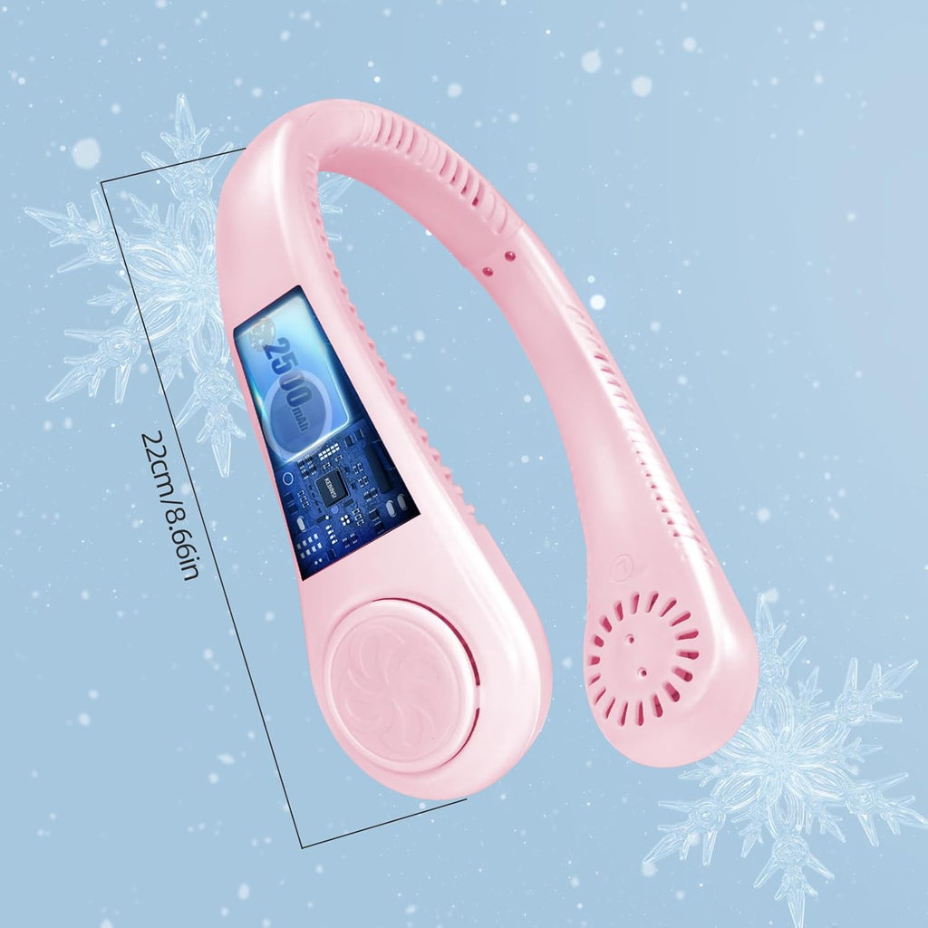 NeckBreeze™️- מאוורר צוואר נייד לקירור מרענן ונוחות בכל מקום